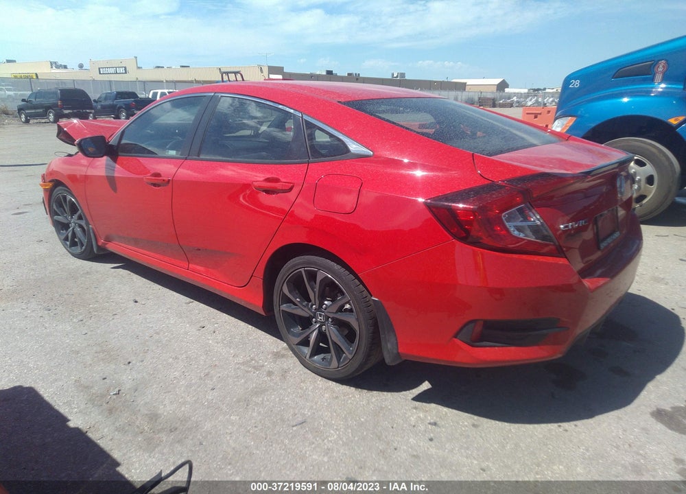 2020 HONDA CIVIC SPORT VIN: 2HGFC2F82LH515383