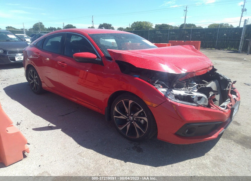 2020 HONDA CIVIC SPORT VIN: 2HGFC2F82LH515383