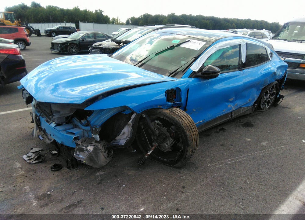 2022 FORD MUSTANG MACH-E GT VIN: 3FMTK4SE8NMA31407