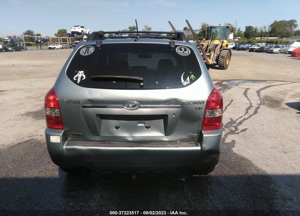 2008 HYUNDAI TUCSON LIMITED V6/SE VIN: KM8JN72D58U733630