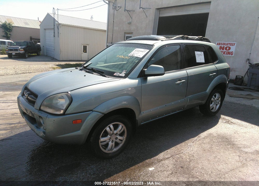 2008 HYUNDAI TUCSON LIMITED V6/SE VIN: KM8JN72D58U733630