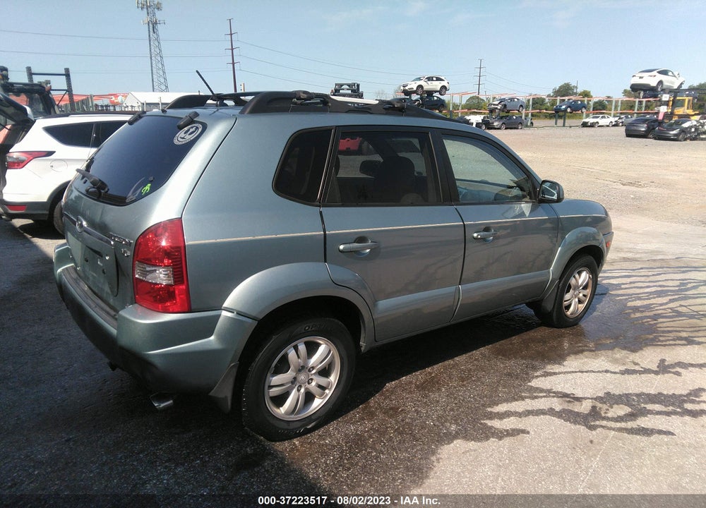 2008 HYUNDAI TUCSON LIMITED V6/SE VIN: KM8JN72D58U733630