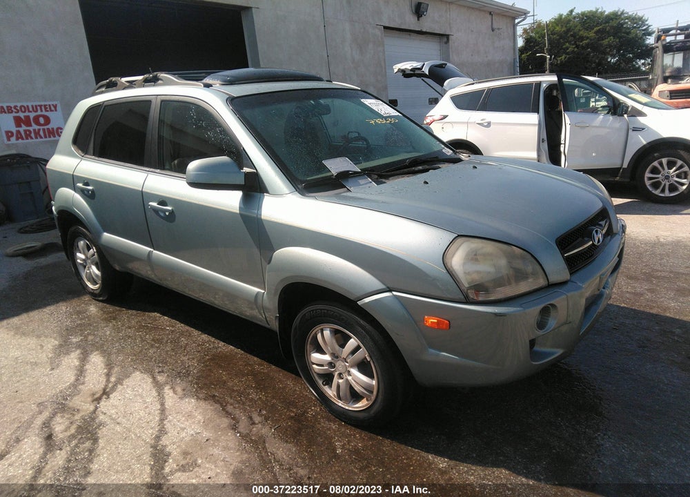 2008 HYUNDAI TUCSON LIMITED V6/SE VIN: KM8JN72D58U733630