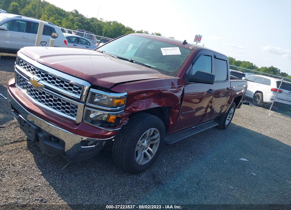 2014 CHEVROLET SILVERADO 1500 1LT VIN: 3GCUKREH4EG444886