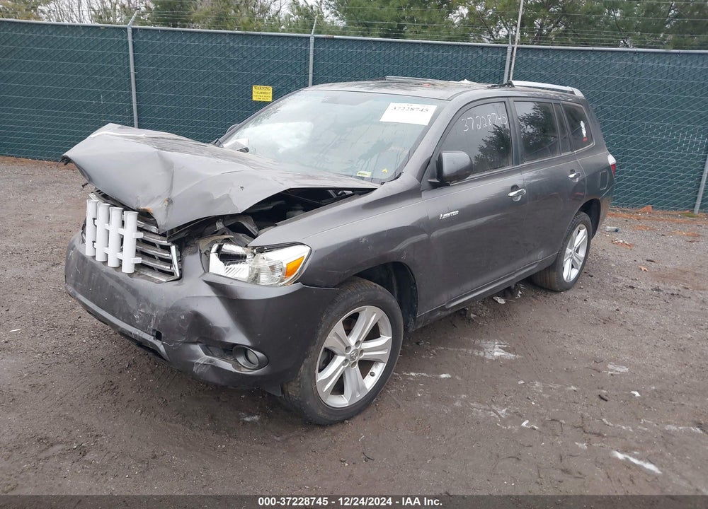 2008 TOYOTA HIGHLANDER LIMITED VIN: JTEES42AX82042216