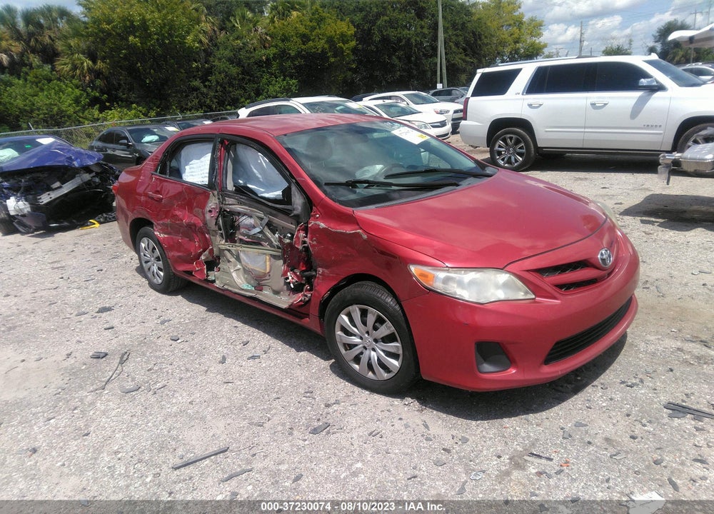 2012 TOYOTA COROLLA LE VIN: 2T1BU4EE0CC801319