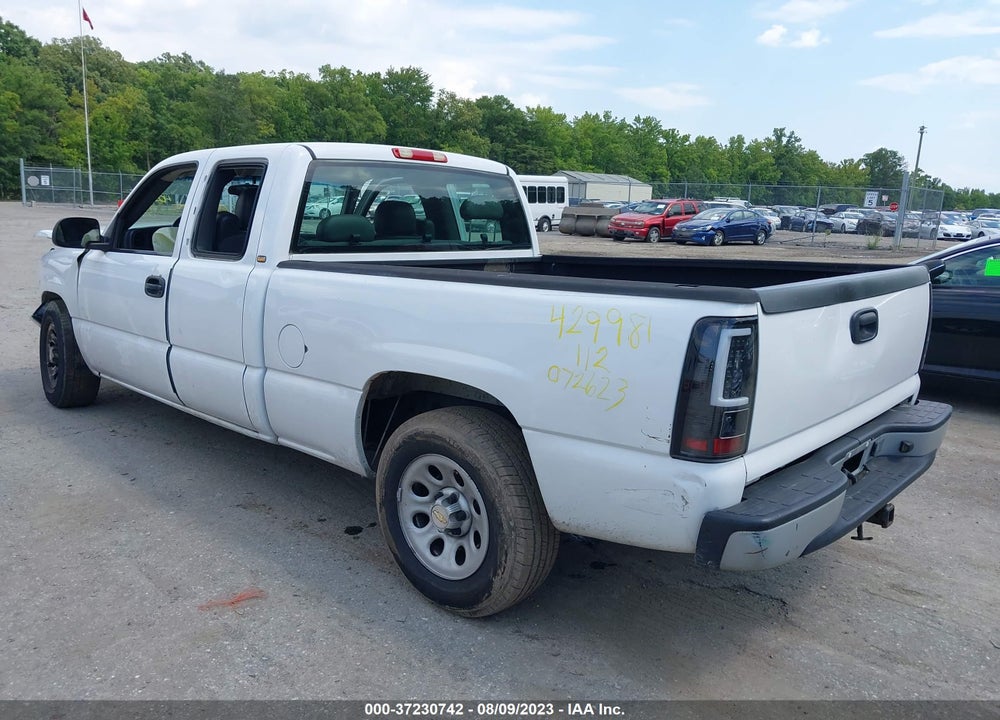 2005 CHEVROLET SILVERADO 1500 WORK TRUCK VIN: 1GCEC19X25Z217328