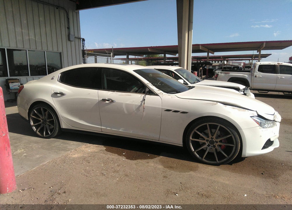 2016 MASERATI GHIBLI S VIN: ZAM57RSA8G1187144