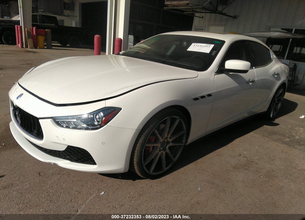 2016 MASERATI GHIBLI S VIN: ZAM57RSA8G1187144