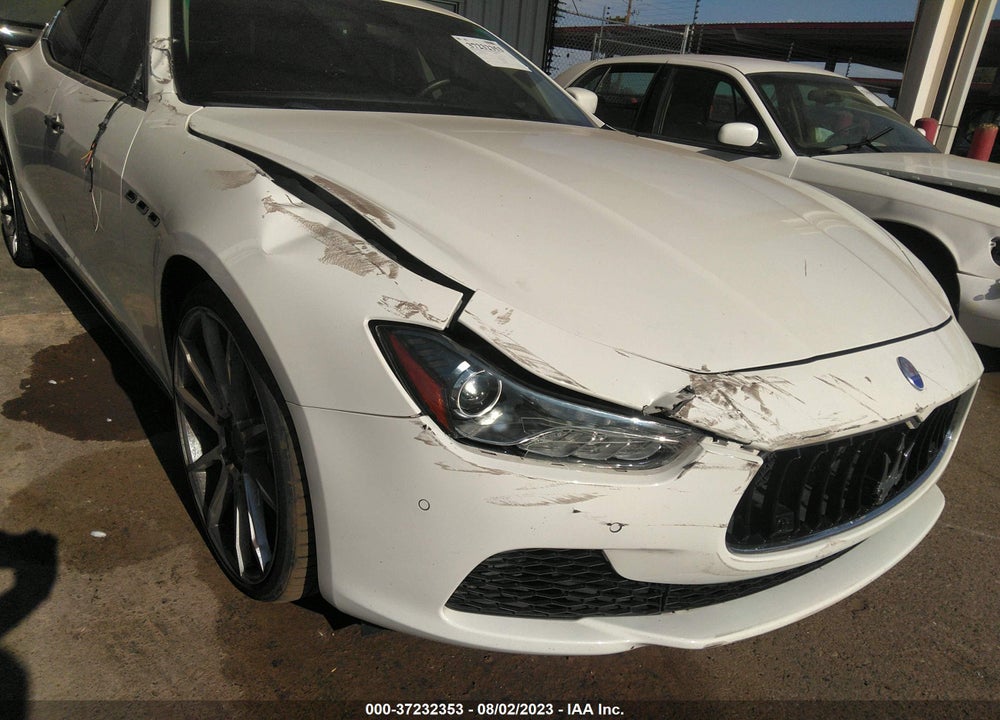 2016 MASERATI GHIBLI S VIN: ZAM57RSA8G1187144