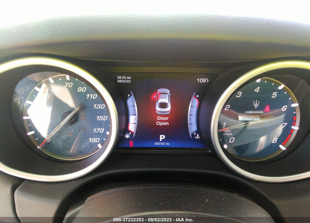 2016 MASERATI GHIBLI S VIN: ZAM57RSA8G1187144