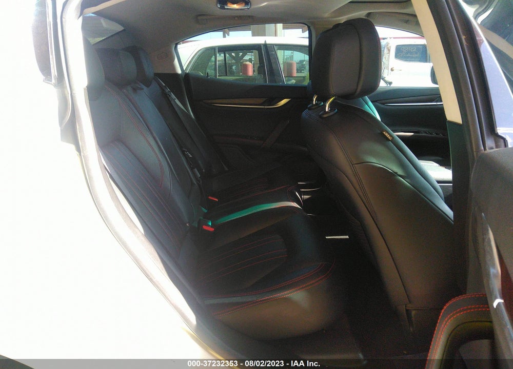 2016 MASERATI GHIBLI S VIN: ZAM57RSA8G1187144