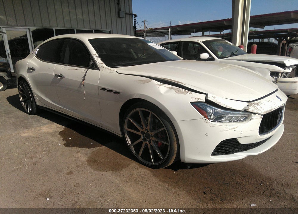 2016 MASERATI GHIBLI S VIN: ZAM57RSA8G1187144