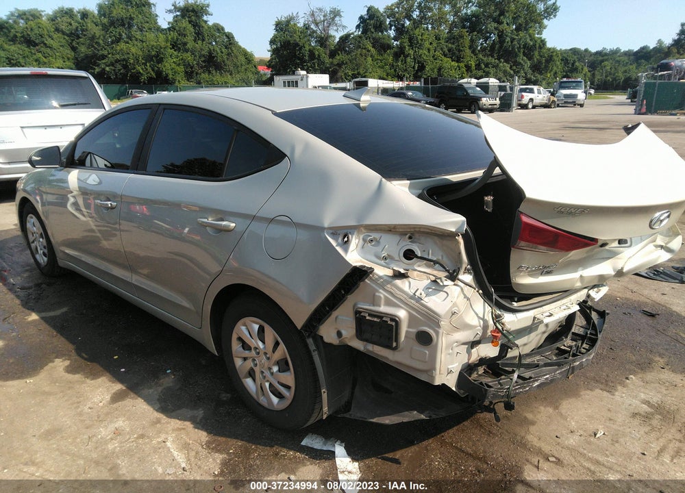 2017 HYUNDAI ELANTRA SE VIN: 5NPD74LF3HH177032