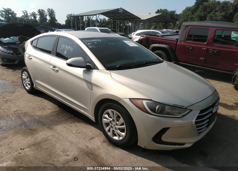 2017 HYUNDAI ELANTRA SE VIN: 5NPD74LF3HH177032