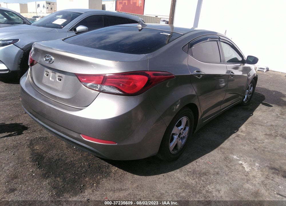 2015 HYUNDAI ELANTRA SE VIN: 5NPDH4AE6FH548981