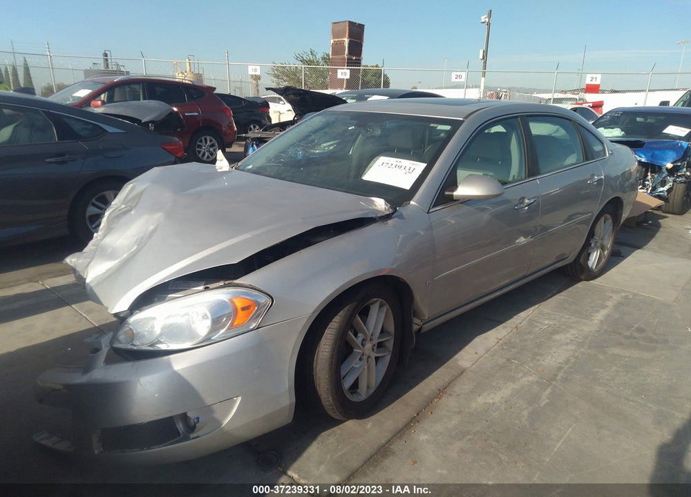 2008 CHEVROLET IMPALA LTZ VIN: 2G1WU583381331948