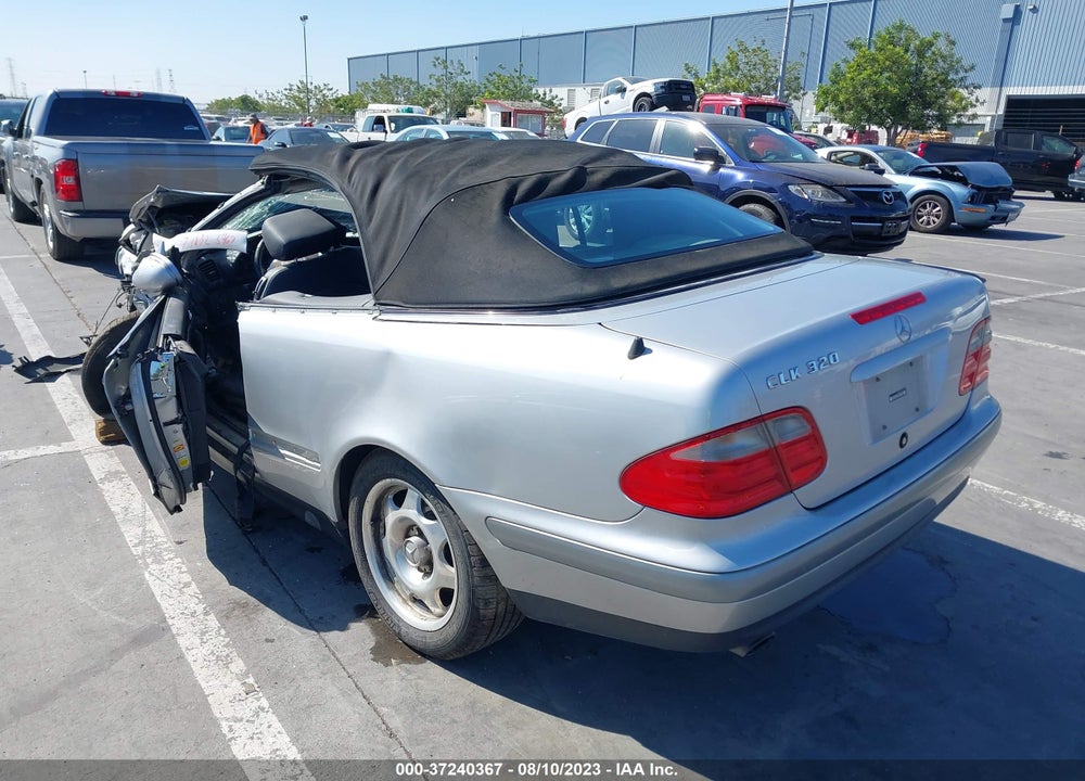 1999 MERCEDES-BENZ CLK 320 VIN: WDBLK65GXXT007965