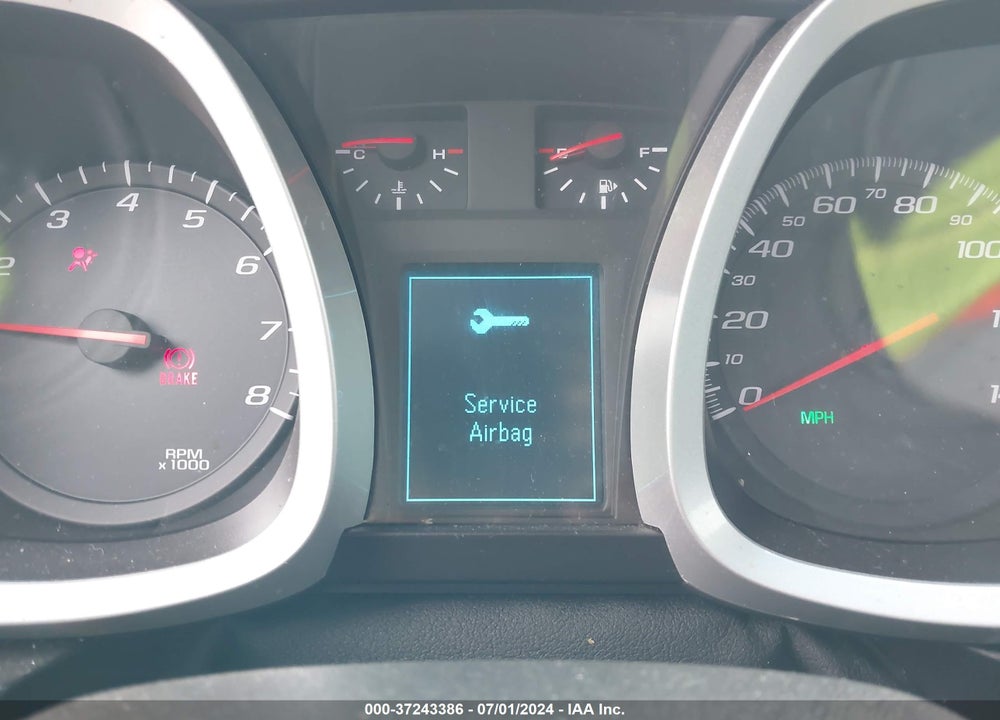 2011 CHEVROLET EQUINOX 2LT VIN: 2CNALPEC7B6368172