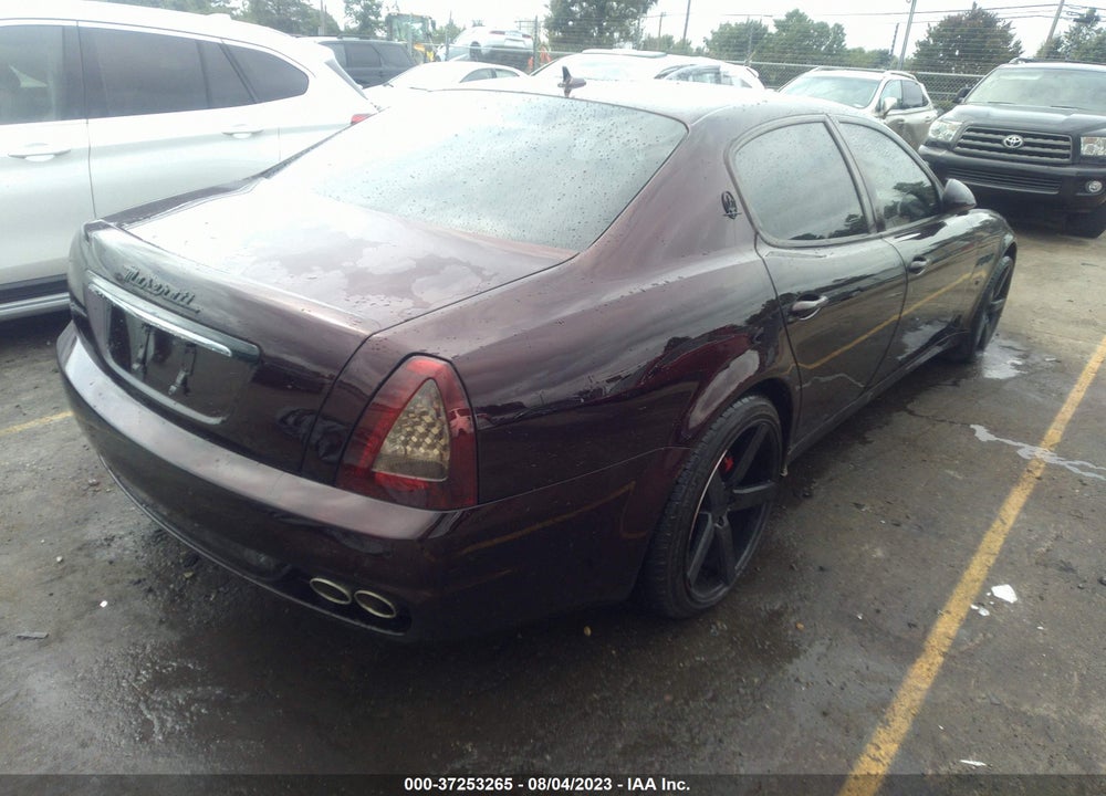 2011 MASERATI QUATTROPORTE S VIN: ZAM39JKAXB0057304