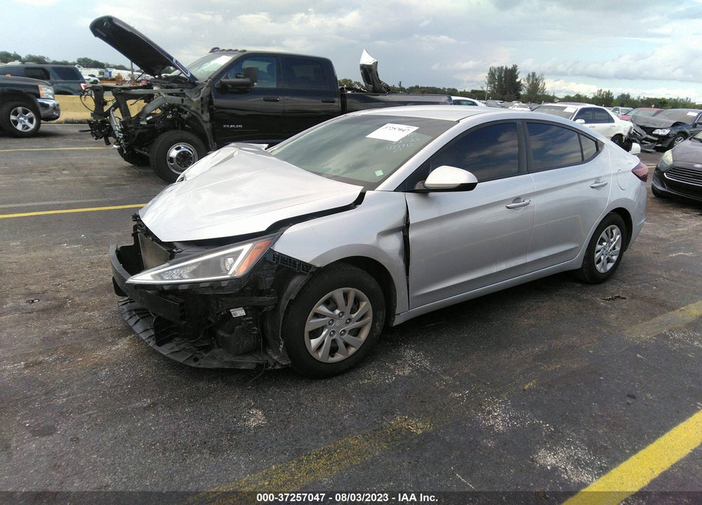 2019 HYUNDAI ELANTRA SE VIN: 5NPD74LF5KH473712
