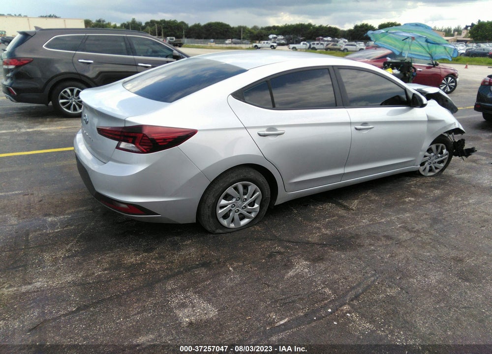 2019 HYUNDAI ELANTRA SE VIN: 5NPD74LF5KH473712