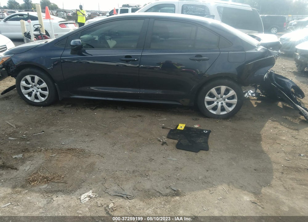 2022 TOYOTA COROLLA LE VIN: 5YFEPMAE9NP376311