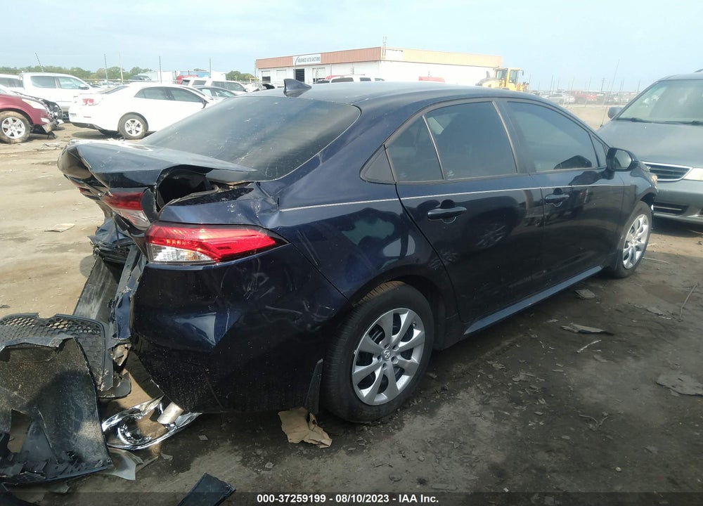 2022 TOYOTA COROLLA LE VIN: 5YFEPMAE9NP376311