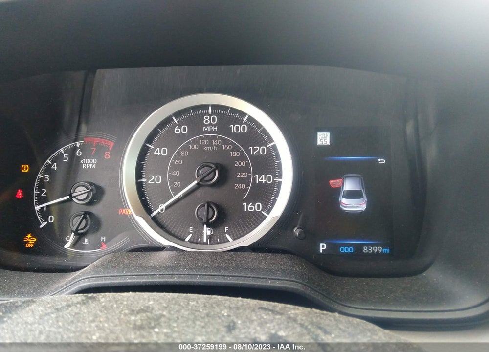 2022 TOYOTA COROLLA LE VIN: 5YFEPMAE9NP376311