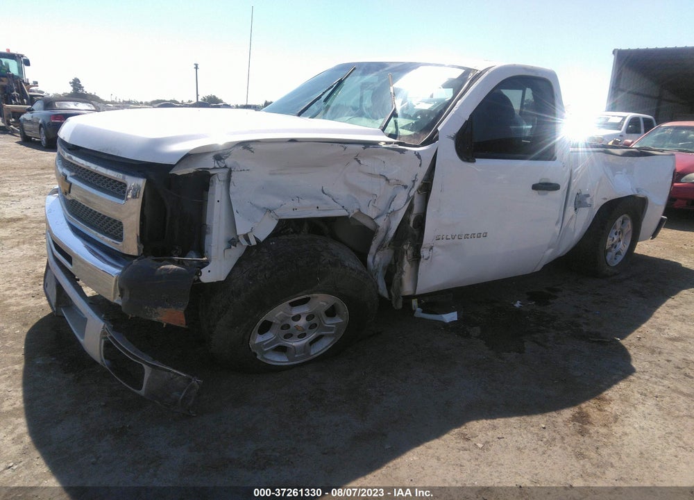 2012 CHEVROLET SILVERADO 1500 WORK TRUCK VIN: 1GCNCPEAXCZ217305