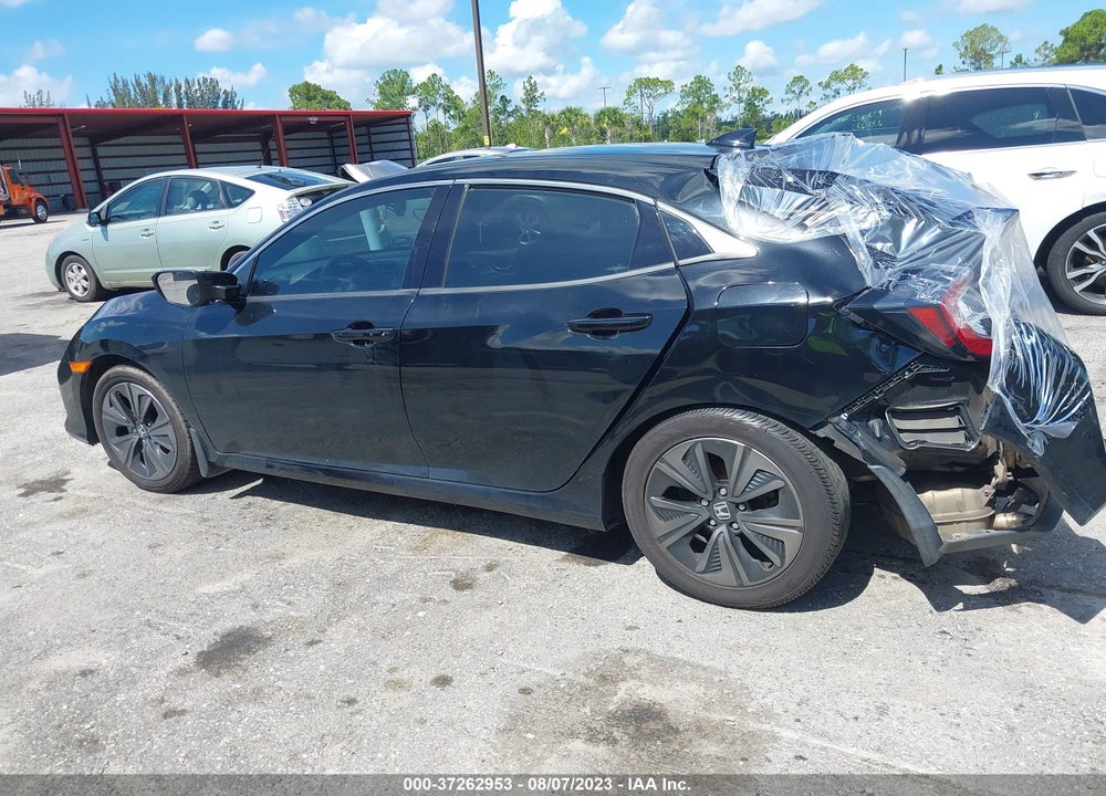 2018 HONDA CIVIC EX-L VIN: SHHFK7H78JU222544