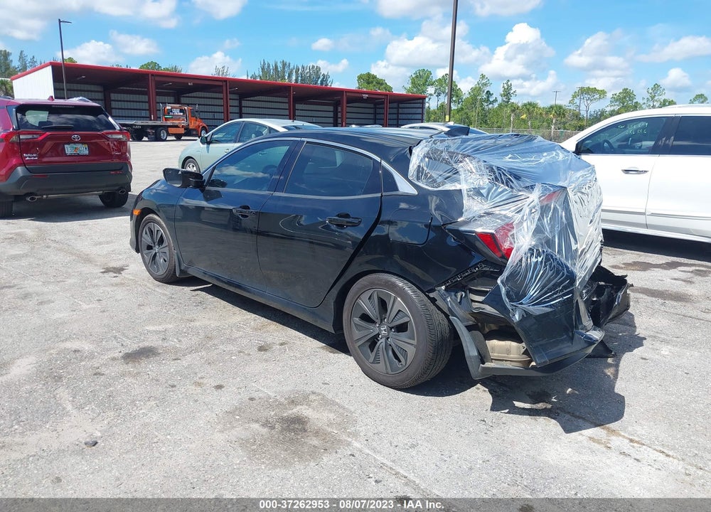 2018 HONDA CIVIC EX-L VIN: SHHFK7H78JU222544