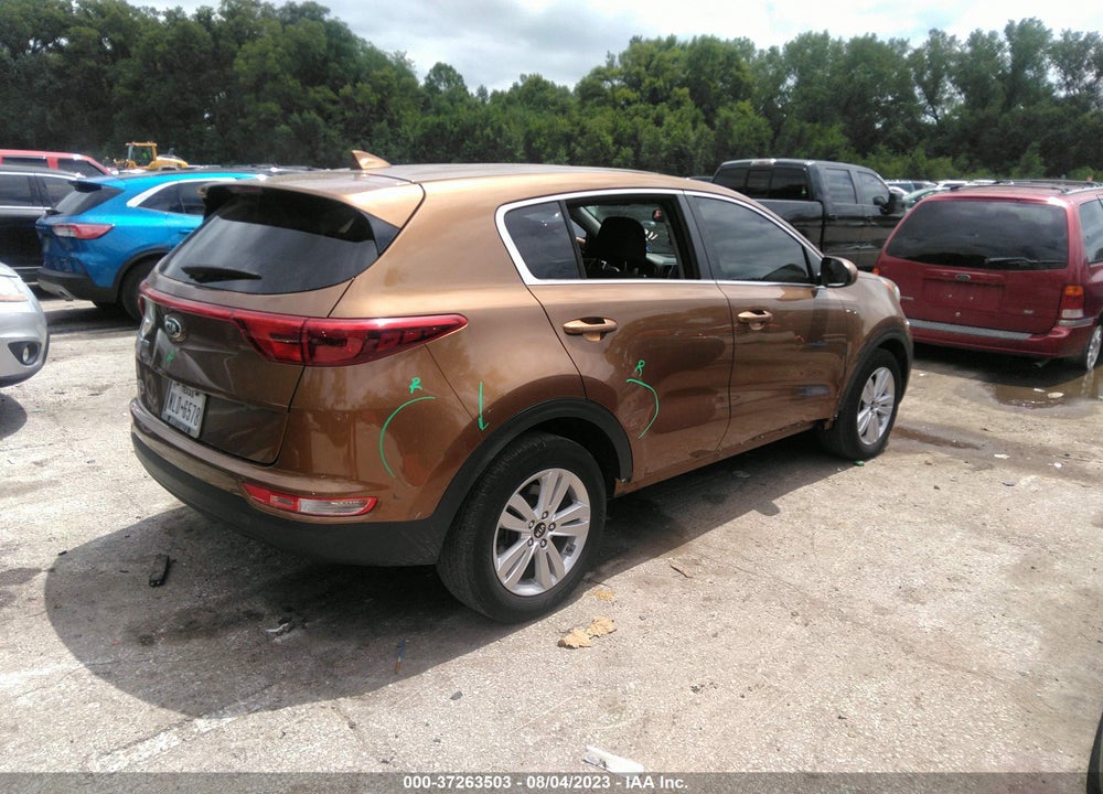 2017 KIA SPORTAGE LX VIN: KNDPM3AC4H7270834