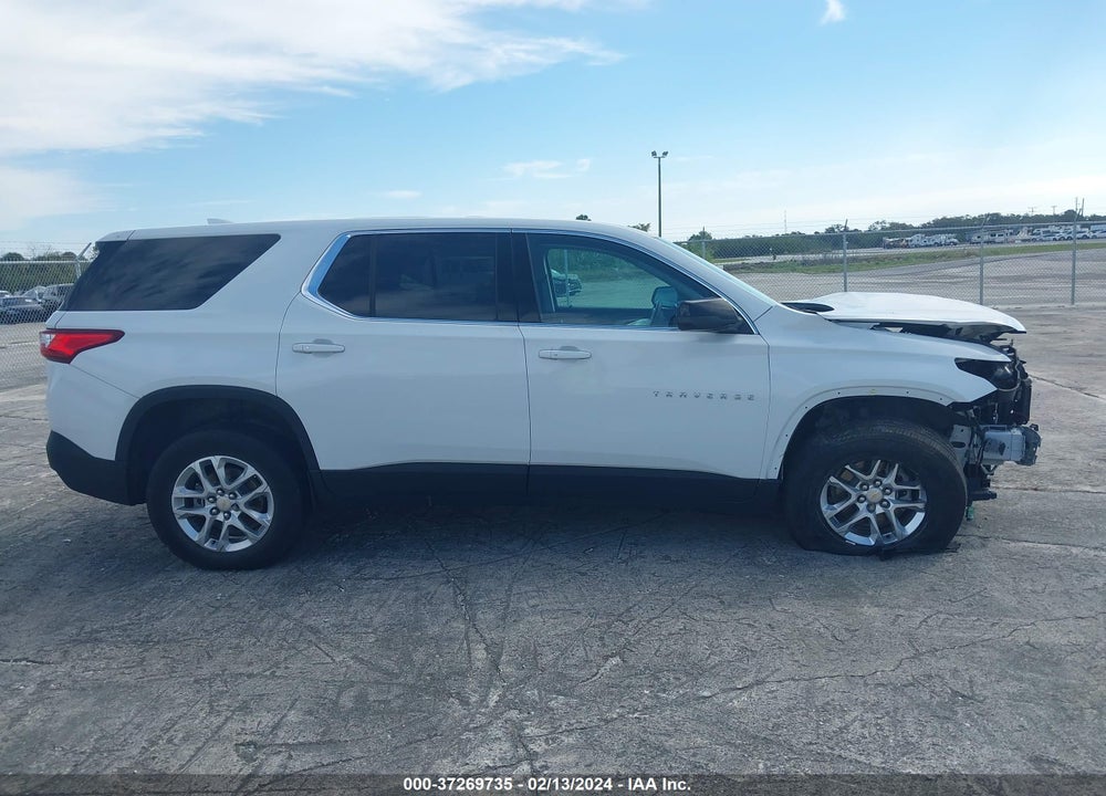2021 CHEVROLET TRAVERSE FWD LS VIN: 1GNERFKW6MJ162836