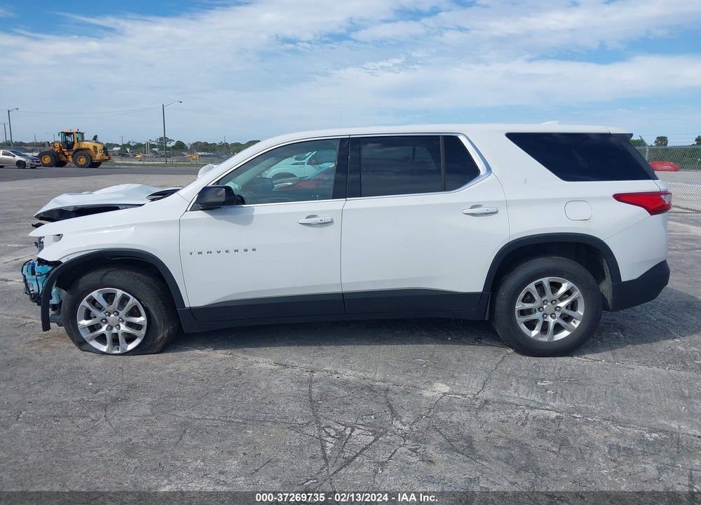 2021 CHEVROLET TRAVERSE FWD LS VIN: 1GNERFKW6MJ162836