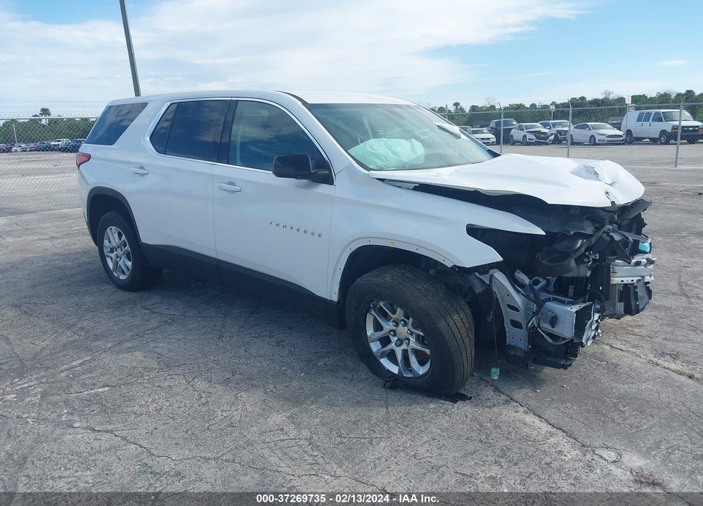 2021 CHEVROLET TRAVERSE FWD LS VIN: 1GNERFKW6MJ162836
