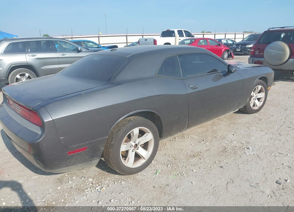 2014 DODGE CHALLENGER SXT VIN: 2C3CDYAG7EH164526