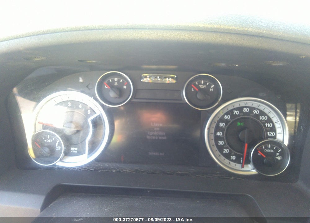 2013 RAM 2500 VIN: 3C6UR4JL8DG570179