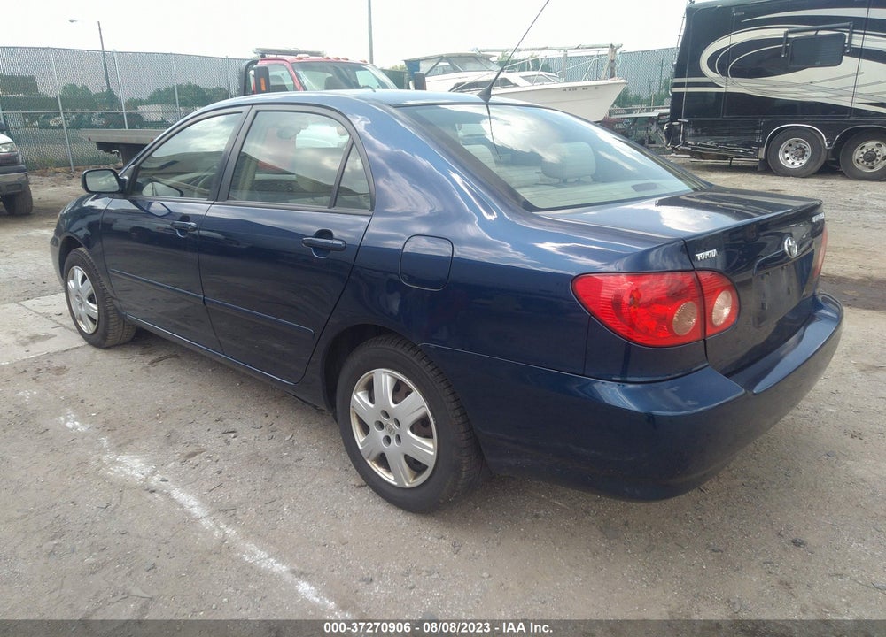 2007 TOYOTA COROLLA LE VIN: JTDBR32E070132663