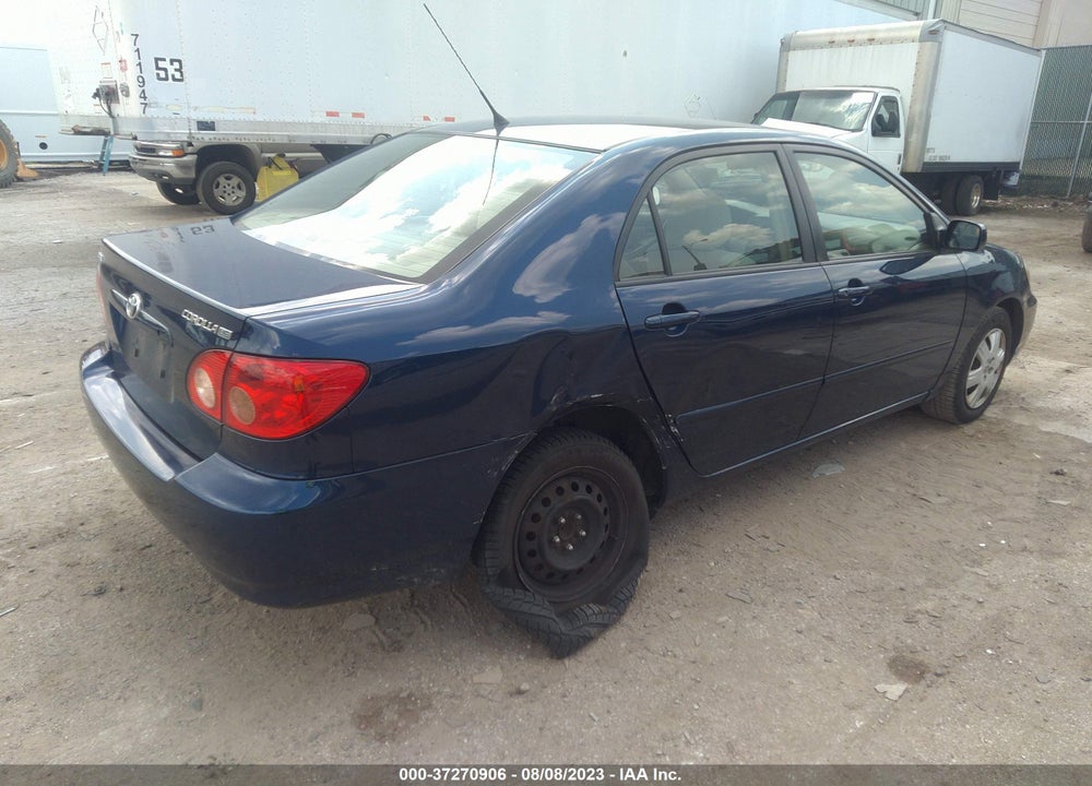2007 TOYOTA COROLLA LE VIN: JTDBR32E070132663