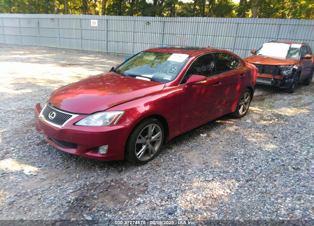 2010 LEXUS IS 250 VIN: JTHBF5C26A2096805