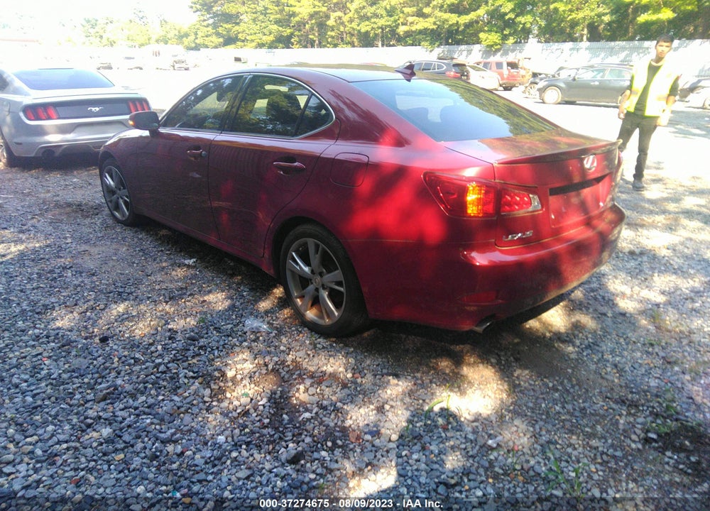 2010 LEXUS IS 250 VIN: JTHBF5C26A2096805