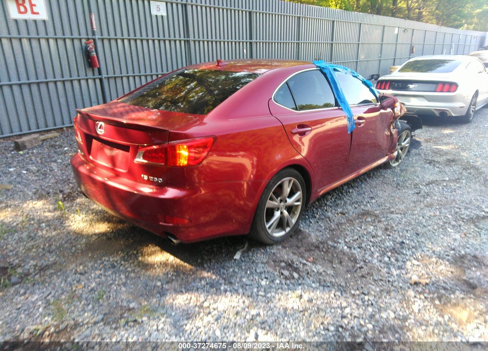 2010 LEXUS IS 250 VIN: JTHBF5C26A2096805