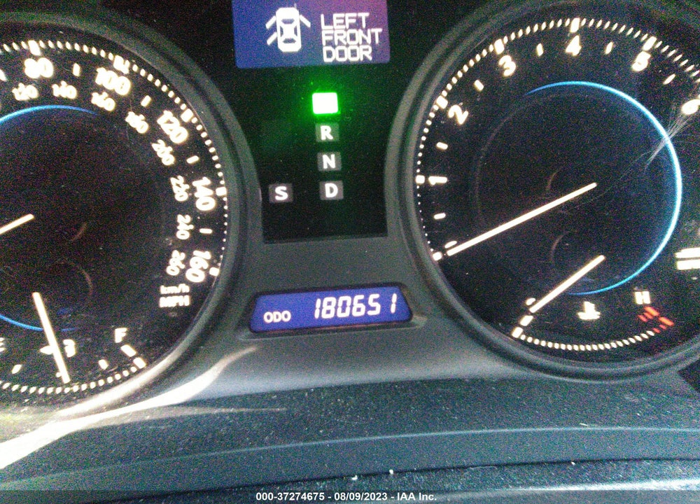 2010 LEXUS IS 250 VIN: JTHBF5C26A2096805