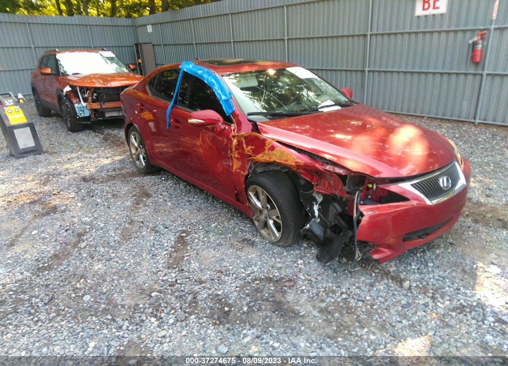 2010 LEXUS IS 250 VIN: JTHBF5C26A2096805