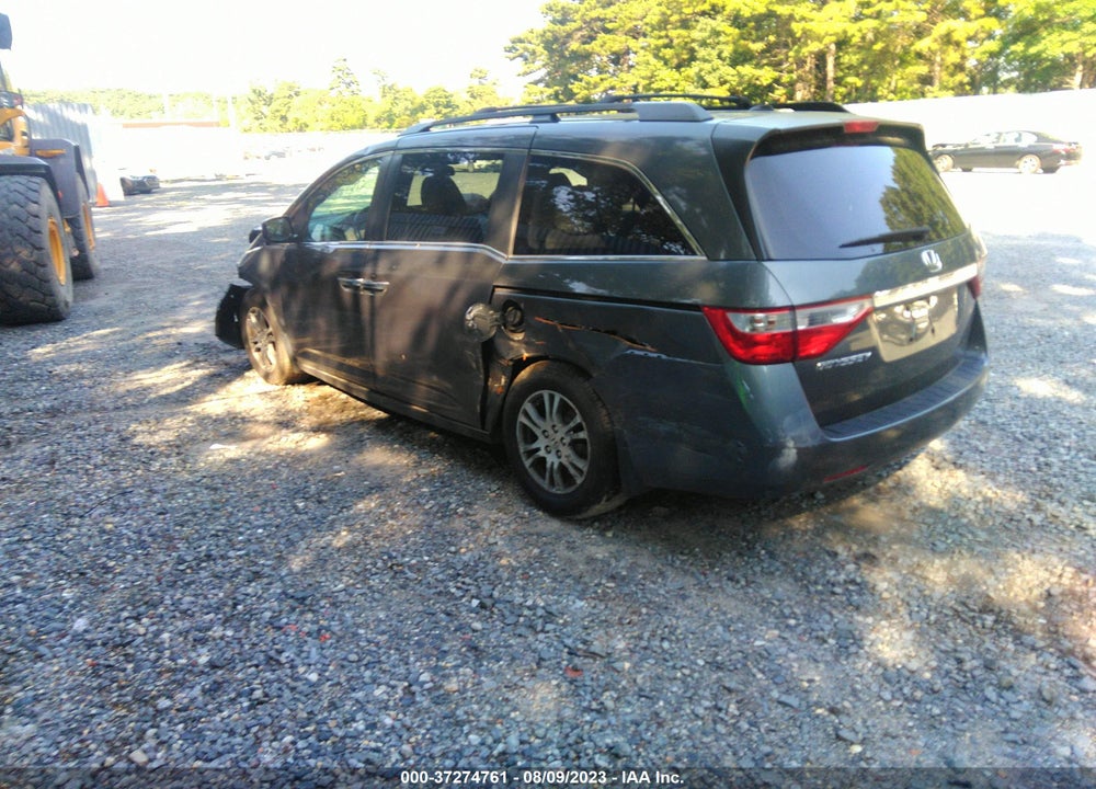 2011 HONDA ODYSSEY EX-L VIN: 5FNRL5H66BB076363