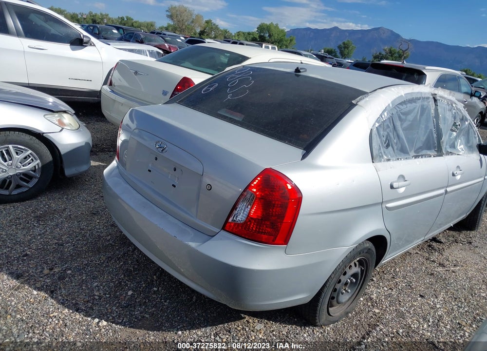 2009 HYUNDAI ACCENT VIN: KMHCN46C39U295961