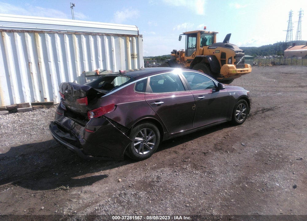 2019 KIA OPTIMA VIN: 5XXGT4L3XKG343676