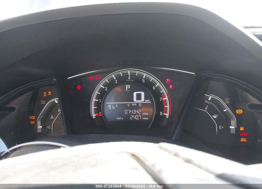 2016 HONDA CIVIC LX-P VIN: 2HGFC4B01GH314527