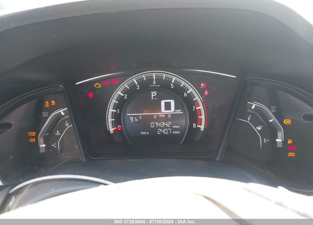 2016 HONDA CIVIC LX-P VIN: 2HGFC4B01GH314527